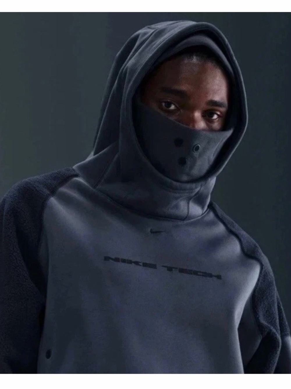 Nike Tech Boreas Oversized Hoodie Thunder Blue Mens Sizes IB3363-437.Size-Small.